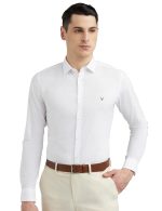 Allen Solly Men's 100% Cotton Slim Fit Shirt