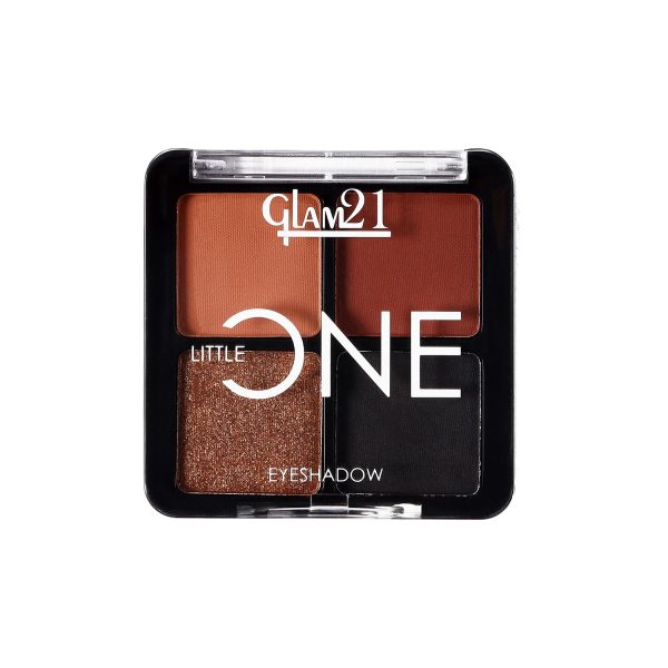 Glam21 Little One 4-in-1 Eyeshadow Palette | Ultra pigmented, Easy to blend | Long Lasting Eye Make Up Kit |Artist Love-01