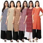7Threads Kurti || Kurta for Women|| Kurta|| Women's Kurta|| Style Kurti for Women|| Kurti Pack of-6