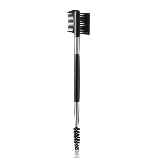 Gleva 3 In 1 Eyelash Comb, Shaper And Eyebrow Brush Double Head, Lash Shaping Makeup Tool For Women, Girls Cosmetic Travel Brushes For Separating Lashes, Eliminating Mascara Clumps, Grooming Brows.