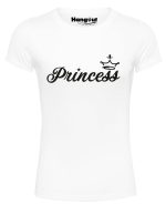 Hangout Hub Family Tshirt for Kids- Girl's Cotton Printed Regular Fit T-Shirts (Pack of 1) Little Sister|Big Sister|Princess|Worlds Best Sister| My Brother Has Best Sister| Matching Twinning Tees