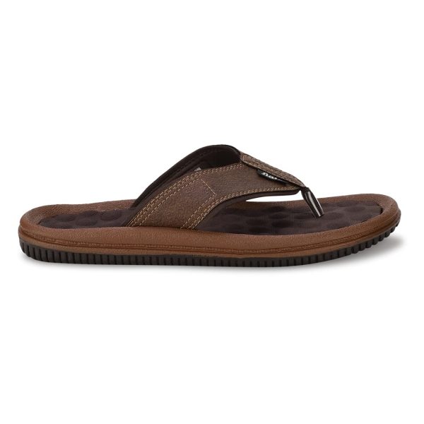 Bata Men's PU Synthetic Casual Slippers