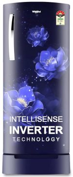 Whirlpool 207 L 5 Star Icemagic Pro Inverter Direct-Cool Single Door Refrigerator (230 IMPRO ROY 5S INV SAPPHIRE ABYSS-Z1, Blue)