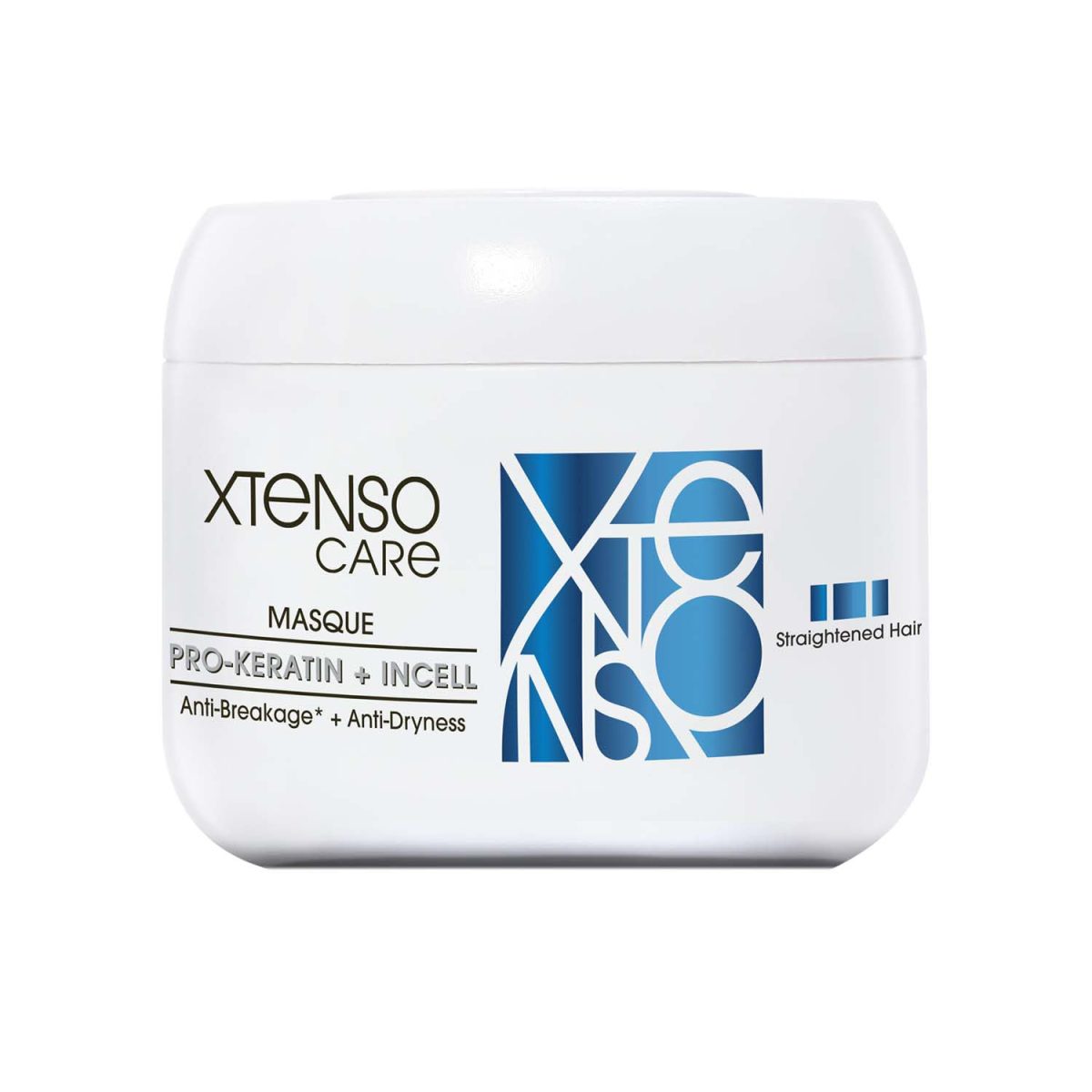 L'Oréal Professionnel Xtenso Care Masque for Frizz-Free, Smooth & Manageable Hair 196gms | Enriched with Pro Keratin & Incell | For Men & Women | Unruly, Unmanageable Hair