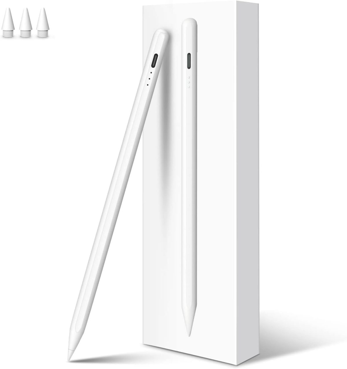 DIGIROOT iPad Pencil?NO.1 Sales in US&EU,13 Mins Fast Charge Stylus Pen for iPad with Palm Rejection for 2018-2025 iPad Air 3/4/5/M2/M3, iPad Mini 5/6, iPad 6/7/8/9/10/11, iPad Pro 11",12.9"&M4, White