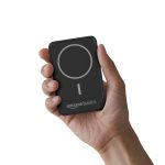 Amzon Basics 10000mAh 20W Fast Charging Power Bank and 15W Wireless Output | Type C Power Delivery (Input & Output) Quick Charge| Two Way Fast Charge | Made in India (Black)