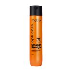 Matrix Opti.Care Professional Shampoo for Salon Smooth Straight Hair | Control Frizzy Hair for up to 4 Days | With Shea Butter | No Added Parabens | (350 ml)