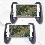 Drumstone { 𝑩𝑼𝒀 𝑶𝑵𝑬 𝑮𝑬𝑻 𝑶𝑵𝑬 ) Gamepad JL01 with Adjustable Joystick | 3-in-1 Mobile Gaming Controller for PUBG | Universal Phone Grip Handle for Smartphone- 𝟖 𝐘𝐄𝐀𝐑𝐒 𝐖𝐀𝐑𝐑𝐀𝐍𝐓𝐘