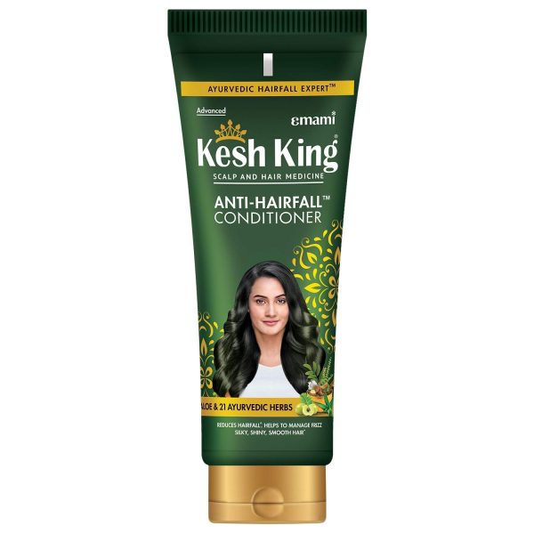Kesh King Anti Hairfall Conditioner | Aloe Vera & 21 Herbs| No Paraben & No Silicon | 200 ml, 1 Count