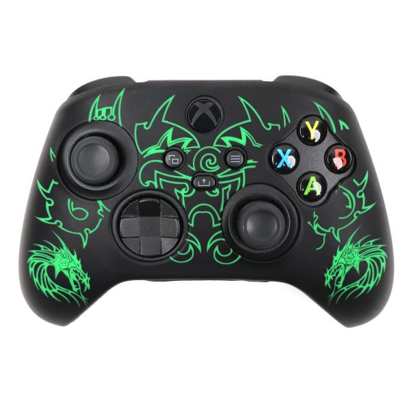Firefly Xbox Controller Silicone Cover Skin SC Green Dragonhead