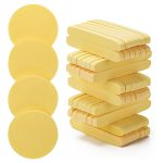 Multibrite 24Pcs Reusable Compressed Facial Sponges, Makeup Remover Pads, Face Cleansing Pads, Cosmetic Spa Sponges for Removing Dead Skin, Facial Cleansing, Gentle Exfoliating, Makeup Removal