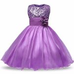 SOFYANA Girl's Polyester A-Line Maxi Dress