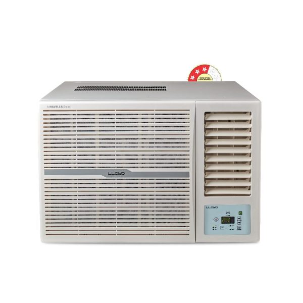 Lloyd 1.5 Ton 3 Star Fixed Speed Window Ac (Copper, 2023 Model, White With Silver Deco Strip, GlW18C3YWSEW)