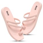 DOCTOR HEALTH SUPER SOFT Premium Women's Trendy Triple Strap EVA Slippers | Soft, Open-Toe, Lightweight Daily Comfort Slides, Open-Toe Slippers for Home & Outdoor