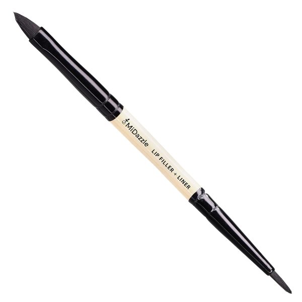 Midazzle Premium Wooden 2 in 1 Lip filler and Lip Liner Brush (MIMB00515)