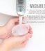 Silicone Makeup Sponge, Washable Transparent Gel Foundation Makeup Puff, Silicone Blender Make Up Sponge Applicator for Liquid Primer Foundation Cream Contour Concealer Sponge Cosmetic Puffs, 3 Pack