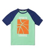 Jockey Boys Super Combed Cotton Regular Fit AB19 Graphic Printed Half Sleeve T-Shirt (Prints May Vary)