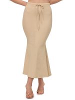 Mehrang Stretchable Saree Shapewear Petticoat for Women, Cotton Blended,Petticoat,Skirts for Women,Shape Wear Dress for Saree