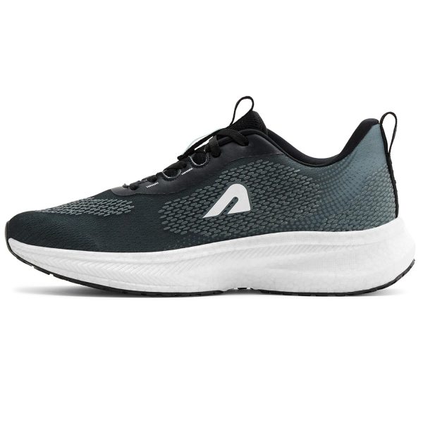 BoldFit Running Shoes for Man Anti Slip Sports Shoes Breathable Men Shoes Soft Sole Gym Shoes for Men Workout Lightweight Walking Shoes for Man mesh Running Shoes for Men Sport Shoes - 8, Black White