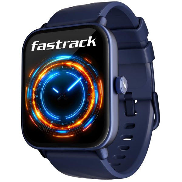 Fastrack Limitless Glide X 1.83" Smart Watch with Ultra UV HD Display, SpO2, Heart Rate & Sleep Tracking, Bluetooth Calling, 100+ Sports Modes, 5-Day Battery, Smartwatch for Men & Women (Blue)