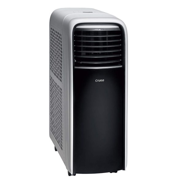 Cruise 1 Ton Portable AC with Anti-Bacterial Filter (100% Copper, 4-in-1: AC, Dehumidifier, Air Purifier & Fan, 4 Castor Wheels, Quiet Operation, HD Filter, CPCATF-PQ3S12, White & Black)