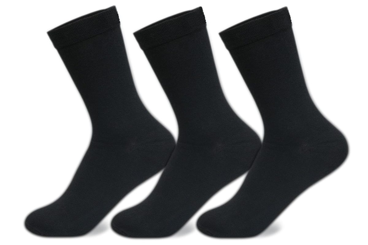 Supersox Regular Formal/Office Wear Socks for Women, Made With Breathable, Anti Odour & Moisture Absorbent Combed Cotton, Ideal Socks For Summer (Pack Of 3)