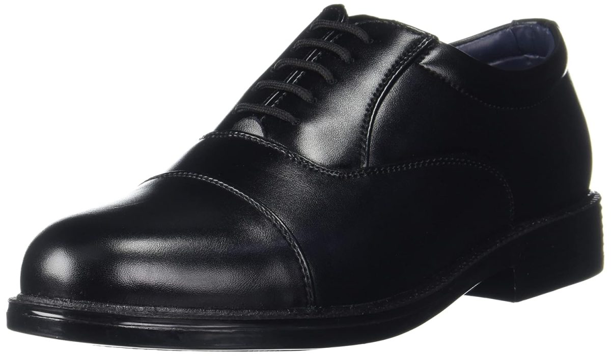 Bata Men BOSS-RIG Black Formal Shoes