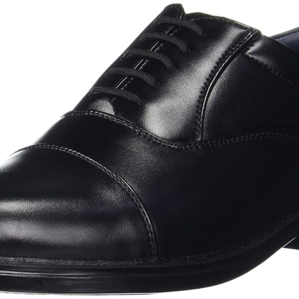 Bata Men BOSS-RIG Black Formal Shoes