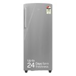 Godrej 268 L 3 Star Turbo Cooling Technology Ensuring Faster Cooling Direct Cool Single Door Refrigerator With Advanced Inverter Technology (RD EMARVEL 290C THI ST GL, Steel Glow)
