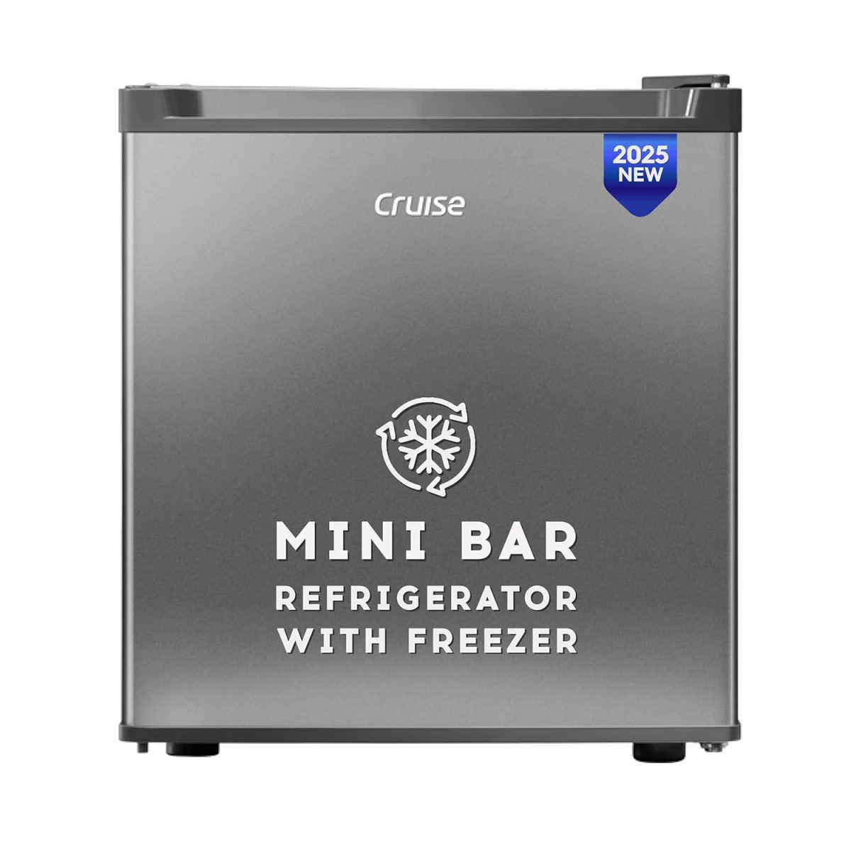 Cruise 45 L 2 Star Compact Minibar Refrigerator with Freezer Compartment - Direct Cool Technology (Single Door, Graphite Grey, CRDSVK-FZ1050G)