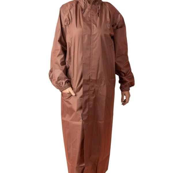 THE DRY CAPE ; LET IT RAIN - Camper Raincoat | Waterproof Rain Coat for Women, Rain Poncho, Ladies Rain Coat | Premium CFC Zippers