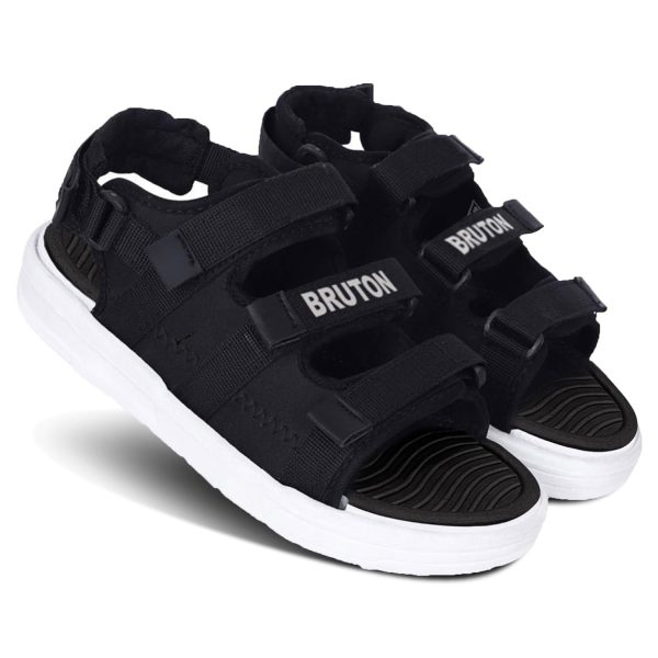 BRUTON Sandals for Men's Light weight, Comfortable & Trendy | Soft Footbed | Casual and Stylish Sandals for Walking
