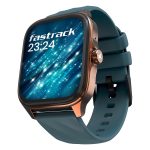 Fastrack Astor FS1 Pro Smart Watch, 1.97" AMOLED Display, Bluetooth Calling, 100+ Sports Modes, SpO2 & Heart Rate Monitoring, Women's Health, IP68, Up to 5 Days Battery, Functional Crown (Teal)