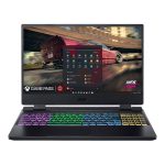 Acer Nitro 5 12th Gen Intel Core i5-12450H Gaming Laptop (16 GB RAM/512 GB SSD/RTX 3050 Graphics/144 Hz/RGB Backlit/Win11 Home) AN515-58 with 39.62 cm (15.6") FHD IPS Display, Obsidian Black, 2.5 KG
