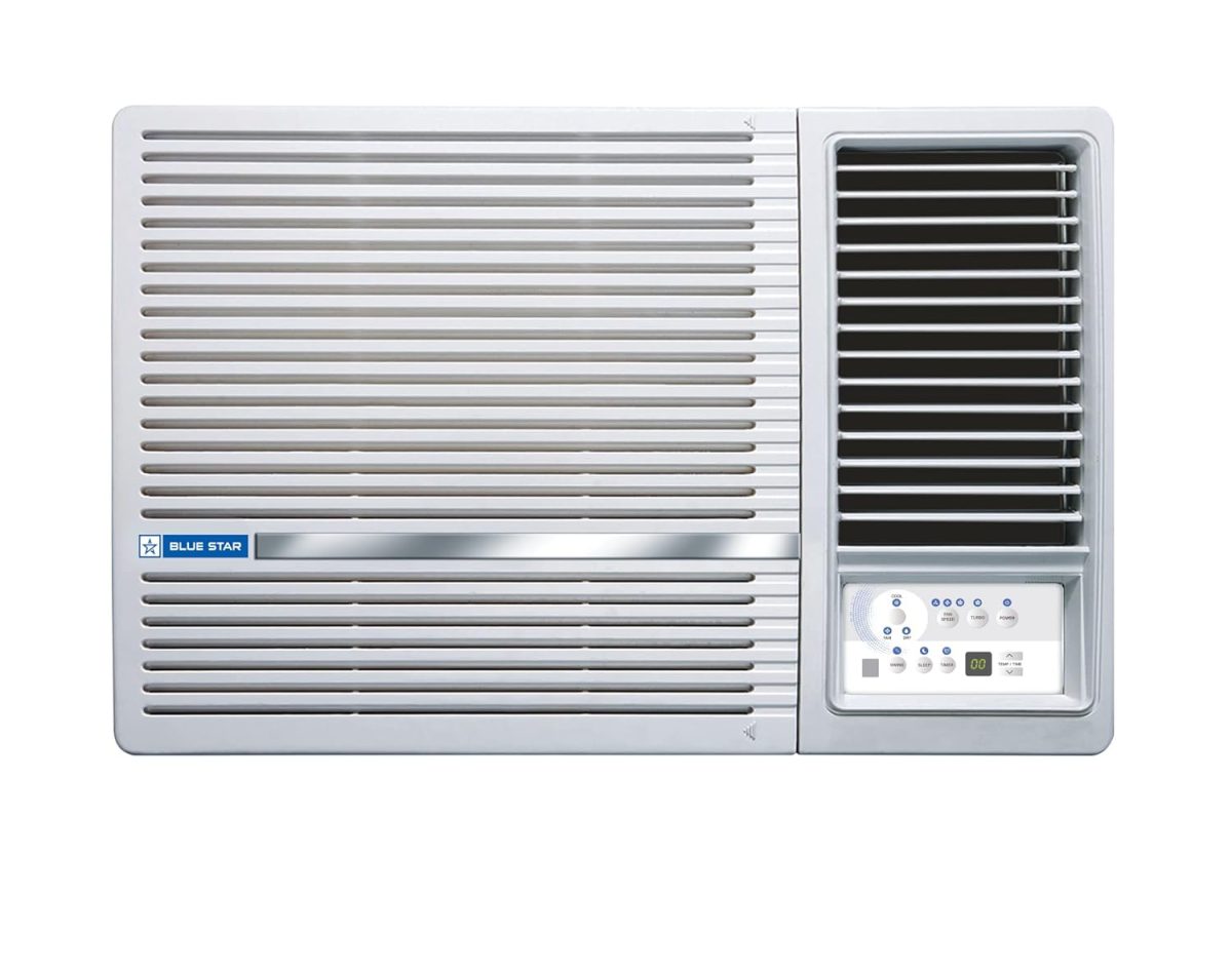 Blue Star 1.5 Ton 5 Star Inverter Window AC (Copper Condenser, Dust Filter, WIB518LN)