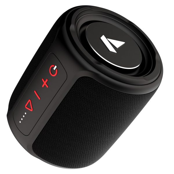 Boat Stone 352 Bluetooth Speaker with 10W RMS Stereo Sound, IPX7 Water Resistance, TWS Feature, Up to 12H Total Playtime, Multi-Compatibility Modes and Type-C Charging(Raging Black)