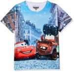 Cars by Wear Your Mind Boy's Regular Fit T-Shirt