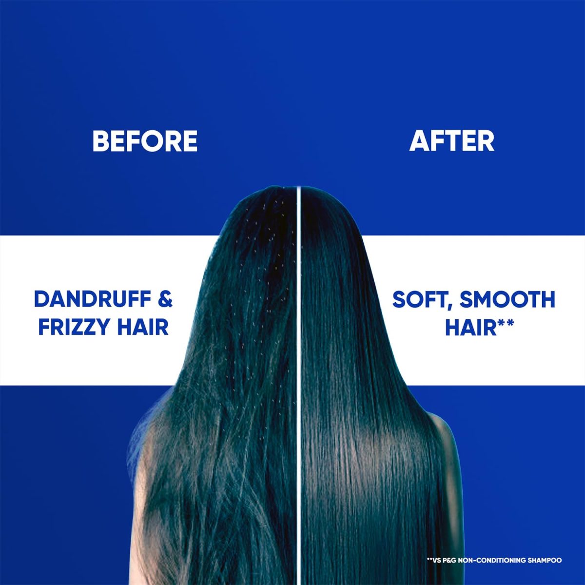 Head & Shoulders , Anti Dandruff Shampoo + Conditioner, Smooth & Silky, 180 ML - Image 5