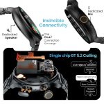 Boult Crown R Pro Smart Watch 1.43''HD AMOLED, Bluetooth Calling, Working Crown, Zinc Alloy Frame, 600 Nits Brightness, AI Voice Assistant, SpO2 Monitoring, 120+ Sports Mode (Jet Black) - Image 11