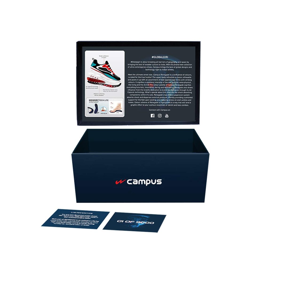 Campus Men Renegade Running Shoes - Image 7