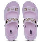 DOCTOR EXTRA SOFT Women's Metallic Charms Fashion Slippers/Sandals With Adjustable Back Strap|Comfortable|Lightweight|Stylish & Anti-Skid|Waterproof Casual Beach Slides Mules Girls & Ladies D-533 - Image 5