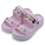 DOCTOR EXTRA SOFT Women's Metallic Charms Fashion Slippers/Sandals With Adjustable Back Strap|Comfortable|Lightweight|Stylish & Anti-Skid|Waterproof Casual Beach Slides Mules Girls & Ladies D-533 - Image 6