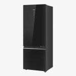 Haier 355 Litres 3 Star Frost Free Double Door Bottom Mount Convertible Refrigerator with Triple Inverter Technology (HRB-4053PKG-P, Black Glass) - Image 4