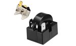 VNGEE ENTERPRISES Refrigerator PTC Start Relay Overload 2 Pins, Color: Black 1 Set