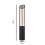 URBAN BOX Soft Silicone Lip Brush Concealer Applicator for Lipstick, LipGloss, LipBalm, LipTint, LipMask Round Head Lip Makeup Brush (1 count) (Black) - Image 2