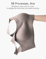 DClub Comfort Revolution Seamless Bra Easy lite Full-Coverage Wireless Everyday Bra with CloudSoft Comfort with Removable Pad. - Image 5