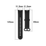 EDNITA Redmi Watch 2 Lite & Redmi GPS Smart Watch Band Strap with Soft Silicone Classic Strap & Secure Buckle - Black - Pack of 1 - Image 6