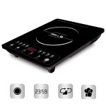 iBELL 20 YO Induction Cooktop 2000W with Full Touch Control, Auto Shut Off and over Heat Protection Black - Image 3