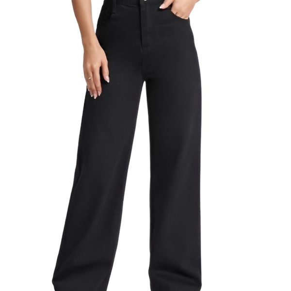 Ben Martin Women High Rise High Waist Stretchable Baggy Oversized Loose Fit Casual Wear Denim Jeans
