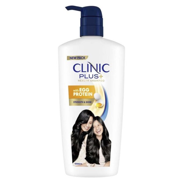 Clinic Plus Strength & Shine With Egg Protein Shampoo 650 ml